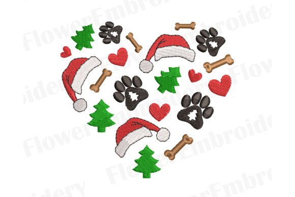 Christmas Dog Embroidery Design Review for Sellers