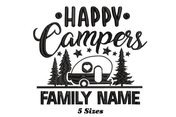 Happy Camper Embroidery Design Review