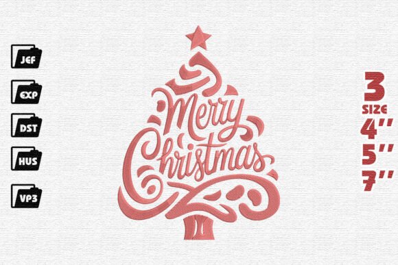 Review: Merry Christmas Ornament Embroidery