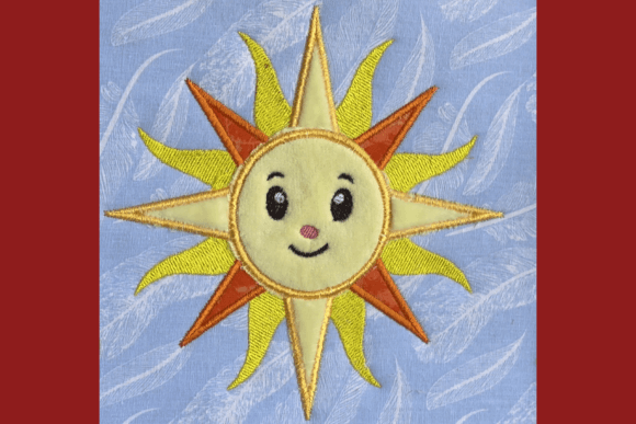 Sun Embroidery Appliqué: A Designer's Review